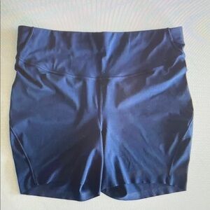 Women's Athletic Shorts - Navy Blue